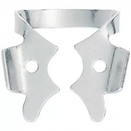 Hygenic #3 Winged Flat Jawed, Small Molar Metal Rubber Dam Clamp, Single clamp | SurgiMac Dental Supply
