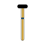 Alpen FG #909.055 Coarse Grit, Round Wheel Shaped Diamond Bur. Package of 5 Burs | SurgiMac Dental Supply