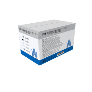 Nitrile Exam Gloves MacSoft by SurgiMac | Blue | Chemo Tested | 300 Count 6116-S