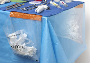 Sandel Specimen Handling System, Z-Suture Saddle Bag, 20" 1130-1