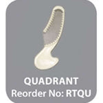 Safe-Dent Anterior bite registration trays, 35/bx. Disposable plastic | SurgiMac Dental Supply