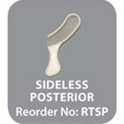 Safe-Dent Sideless Posterior bite registration trays, 50/bx. Disposable plastic | SurgiMac Dental Supply