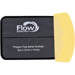 Flow Dental Deluxe Safe'n'Sure #0 Phosphor Plate Barrier Envelopes with One Transparent