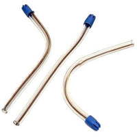 House Brand Saliva Ejectors Clear/Blue With Wire-Reinforced Tube, 100/Pk. | SurgiMac Dental Supply