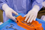 Sandel Transfer Tray, Hands-Free, Adhesive Strip, Sterile 1145-1