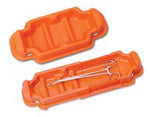 Sandel Transfer Tray, Hands-Free, Adhesive Strip, Non-Sterile, 50/bg 1145-NS-1