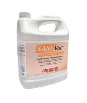 Sani Vac Dental Evacuation Cleaner, 1 Gal Concentrate, pH Neutral, Low-Foaming Formula, 4 Gal/Case JVAC