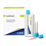 LuxaCrown, Shade A3, Includes: (1) 50mL Cartridge, (15) Automix Tips 120972
