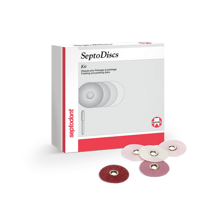 Septodont SeptoDiscs Refill, 1/2" Abrasive Discs, X-Fine Grit, 50/Bx