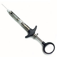 Septodont Stainless Steel Aspiject Self-Aspirating Syringe with Thumb Ring Lightweight