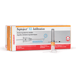 Septoject XL Needle Infiltration and Nerve Blocks 25 Gauge X-Large 100/Bx 01-N1500