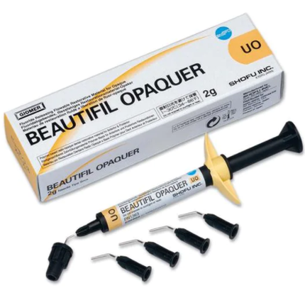 Shofu Dental | Beautifil Flow Opaquer, 2g, Universal, 5 Needle Tips | 1363