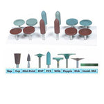 Greenie Stone, Unmounted Wheel, ISO #220, HP, 12/pk 0454