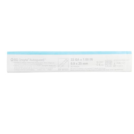 Peripheral IV Catheter Insyte Autoguard 22 Gauge 1 Inch Retracting Safety Needle | 381423 | | Disposable Medical Supplies, IV Catheters, IV Therapy, Peripheral IV Catheter | BD | SurgiMac