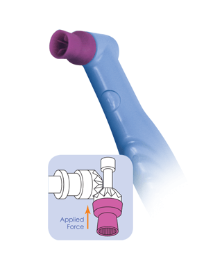 Sparkle Prophy Angles - Purple Soft Cup, Hygienist Dental Tools, 500/Bx TPASSC5