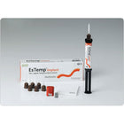 EsTemp Implant Temporary Resin Cement. Easy mix & loss save syringe type. Flows