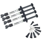 FineDam 4 - 1.2 mL Syringes & 8 Tips. Passively adhesive (sealing)