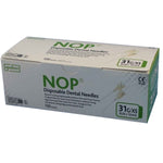 Spident 31 gauge X-Short Disposable Dental Needles (0.26X12mm) Box of 100
