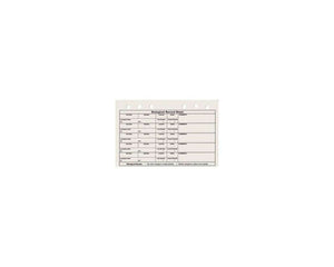 SporeView Record Notebook Rfl-Small Record Notebook Refill; 25 Sheets | SurgiMac Dental Supply