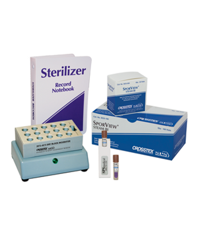 Crosstex | Steam Sterilizer Monitoring Kit | SK-115