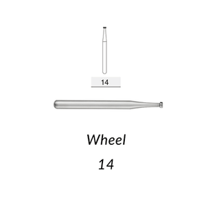 Alpen FG #7 Round Carbide Bur, Package of 10 | SurgiMac Dental Supply