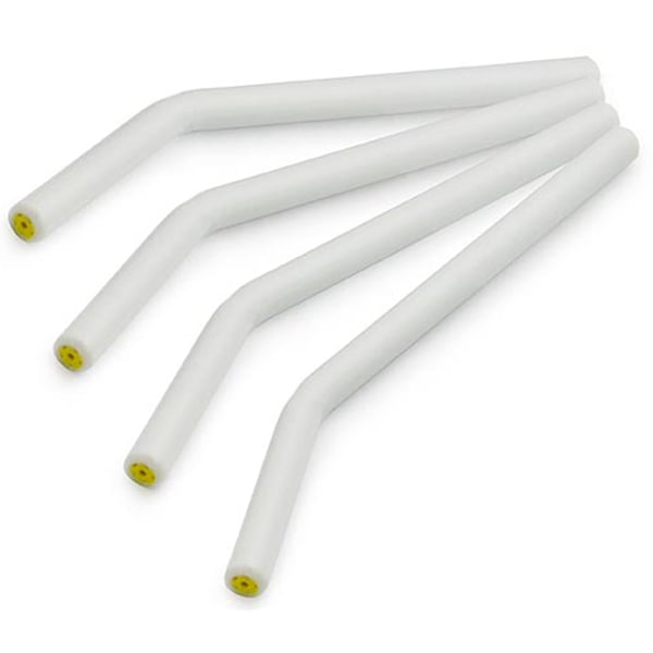 SureTight Air/Water Syringe Tips, White (Yellow Inside), 1500/Pk.