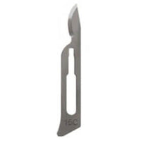 Myco Medical #15C Sterile Stainless Steel Surgical Scalpel Blade, Box of 100 3001T-15C