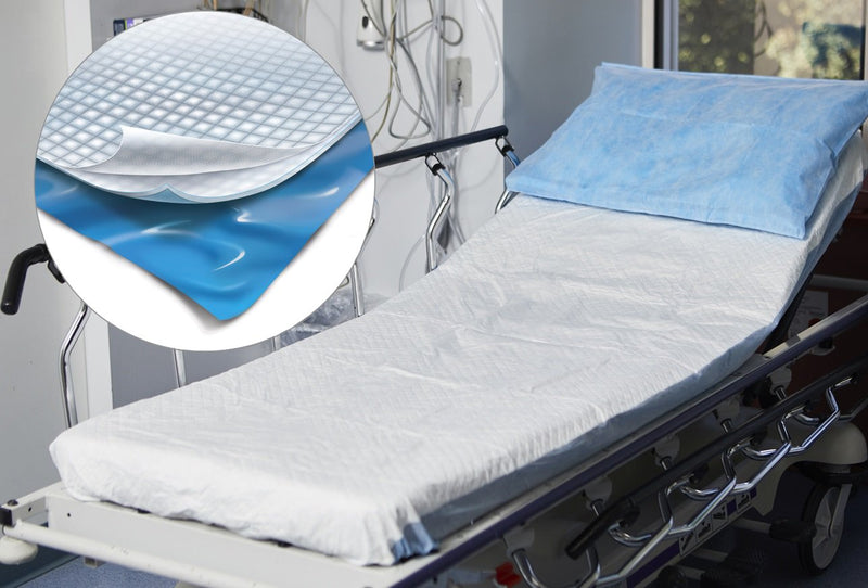 Sandel Stat-Bloc Table Sheet, Antimicrobial, Quilted, Standard AS-92-QZ