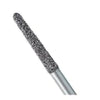 Two Striper FG #250.11 Coarse Diamond Bur, Bevel-End Cylinder. Pack of 5