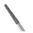 Two Striper FG #250.11 Coarse Diamond Bur, Bevel-End Cylinder. Pack of 5