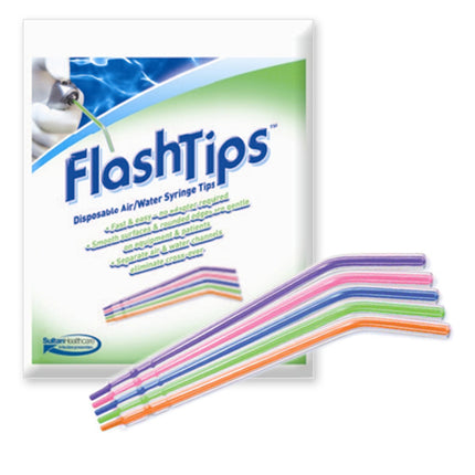 Flashtips Disposable Air/Water Syringe Tips 250/bg