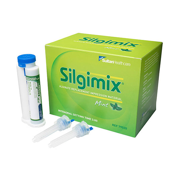 Silgimix 8x 50ml Bulk Pack Alginate Replacement Impression Material 79020