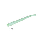 Surgical Aspirating Tips Green Large 1/4" Diameter 25/pk. by MARK3 100-2600