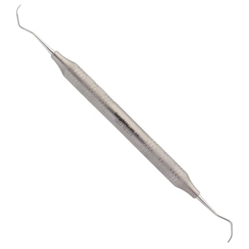 SurgiMac | SurgiMac #13/14 Columbia University Curette , Double Ended, Stainless Steel, Pro Series, 1/Pk | 10-511P