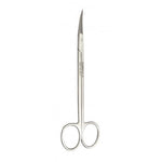 House Brand 6.25" Kelly curved surgical scissors with a smooth blade and sharp tips