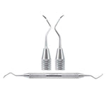 Sickle Scaler 204S, Standard Handle, Double Ended, Stainless Steel, 1/Pk 10-531