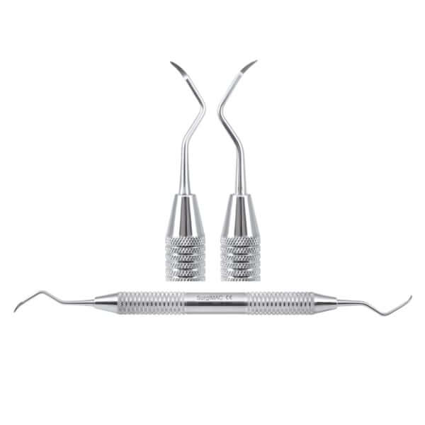 Sickle Scaler 204S, Standard Handle, Double Ended, Stainless Steel, 1/Pk 10-531