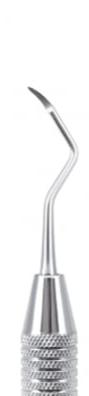 Sickle Scaler 204S, Standard Handle, Double Ended, Stainless Steel, 1/Pk