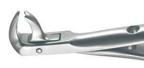 SurgiMac #73 Extracting Forceps, Lower Molars, English Pattern, Stainless Steel, Air Series, 1/Pk | SurgiMac Dental Supply