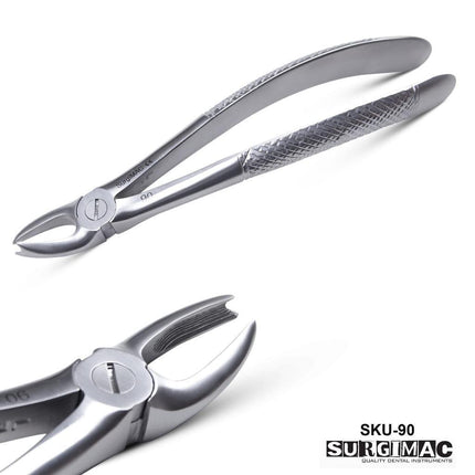 SurgiMac #90 Extracting Forceps, Stainless Steel, Air Series, 1/Pk