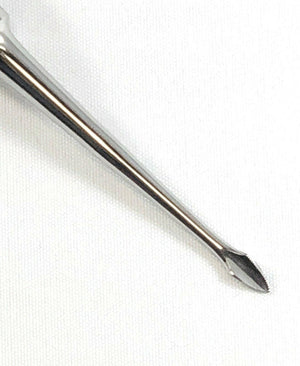 Dental Elevator #60, Spade Root Extracting Elevator with Concave Tip, Stainless Steel 12-1901s