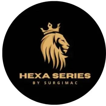 SurgiMac 87 Lucas Surgical Curette, Double Ended, Stainless Steel, Hexa Series, 1/Pk 11-629-H