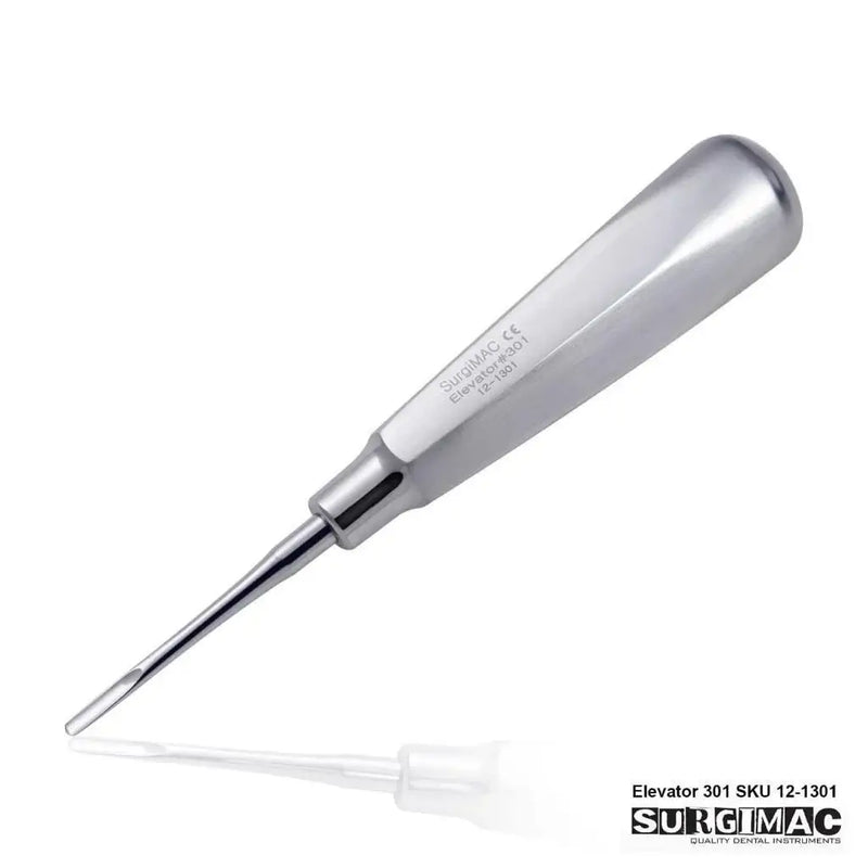 SurgiMac #301 Apical Elevator, Stainless Steel, Air Series, 1/Pk | SurgiMac Dental Supply