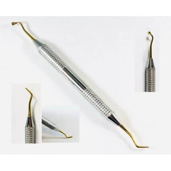 SurgiMac Woodson Composite Instrument, Stainless Steel, Gold, Air Series, 1/Pk 13-1006G