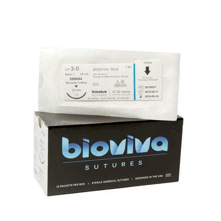 Bioviva Silk Sutures