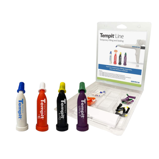 Centrix Tempit Essentials Four Unique Temporary Filling Materials. One Delivery System