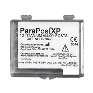 ParaPost XP P784-3 brown .036" (9mm) titanium post, 10 post refill | SurgiMac Dental Supply