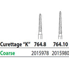 Two Striper FG 764.8 Coarse Diamond Burs, Curettage K. Pack of 5