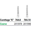 Two Striper FG 764.8 Coarse Diamond Burs, Curettage K. Pack of 5