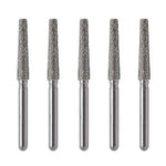Two Striper FG 702.8 Coarse Diamond Bur Flat-End Taper. Pack of 5